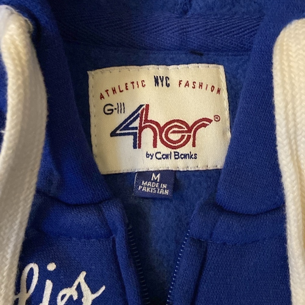 Indianapolis Colts Zipper Hoodie size M in like new condition - Picture 3 of 4